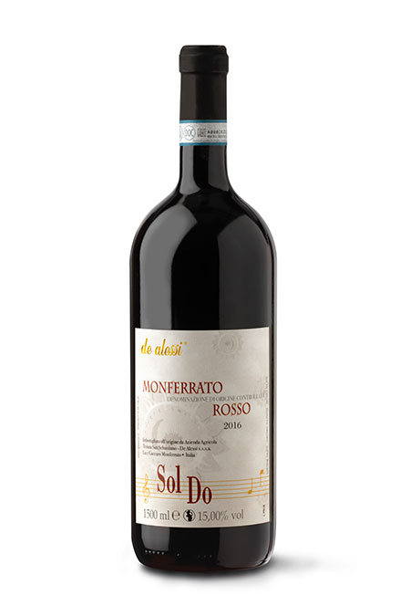 Foto di una bottiglia di SOL DO, Monferrato Rosso DOC